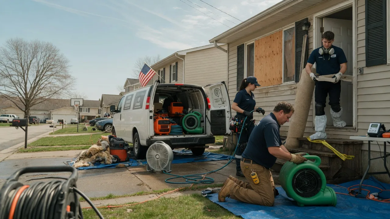 Water Damage Restoration in Capac, MI near me
